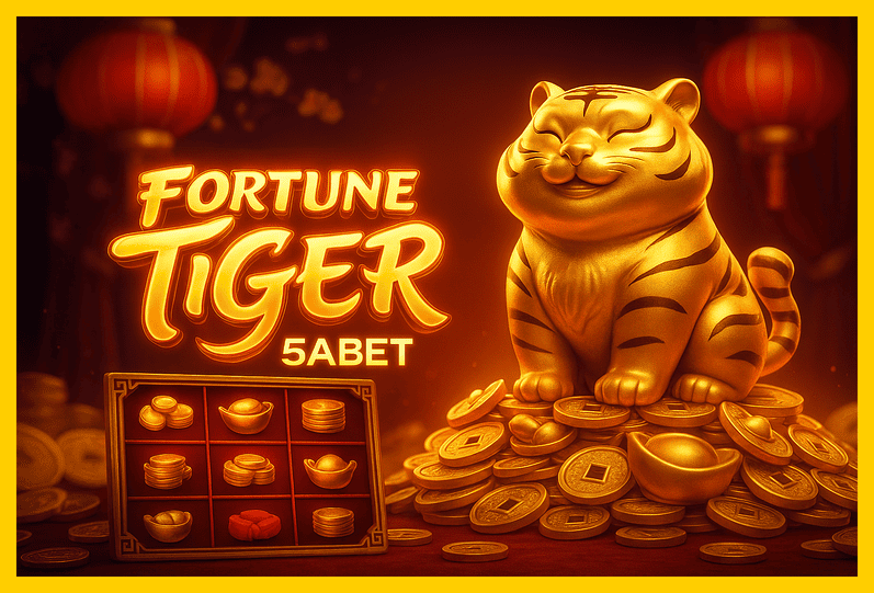 Fortune Tiger é um jogo imperdível no 5ABET Casino