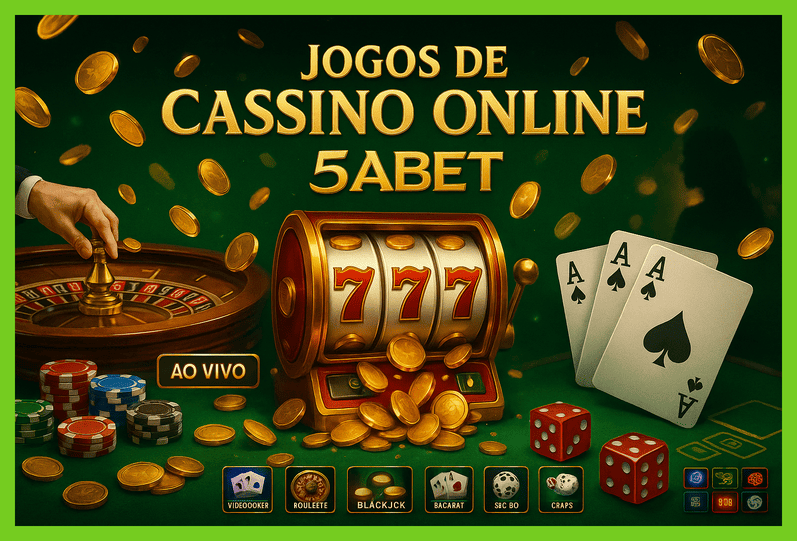 Jogos de cassino online inovadores e emocionantes na 5ABET