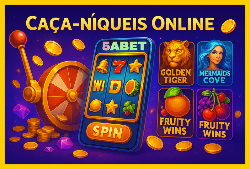 Explore o mundo das slot machines no 5ABET Casino